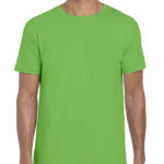 Gildan Softstyle t-shirt - electric green- front