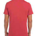 Gildan Softstyle t-shirt - heather red- back