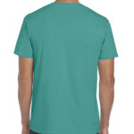 Gildan Softstyle t-shirt - jade dome - back