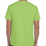 Gildan Softstyle t-shirt - lime - back
