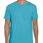 Gildan Softstyle t-shirt - tropical blue -front
