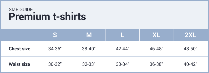 American Apparel 50/50 premium t-shirt for printing