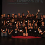 TEDxLivermore budget t-shirts in black