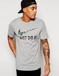 Nike man T-shirt - business slogan t-shirts