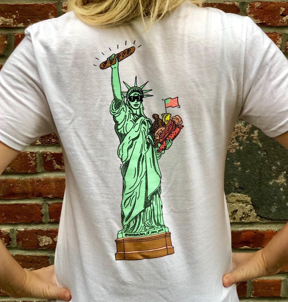 Sandwiches of New York - Shirt Printed by Ramp