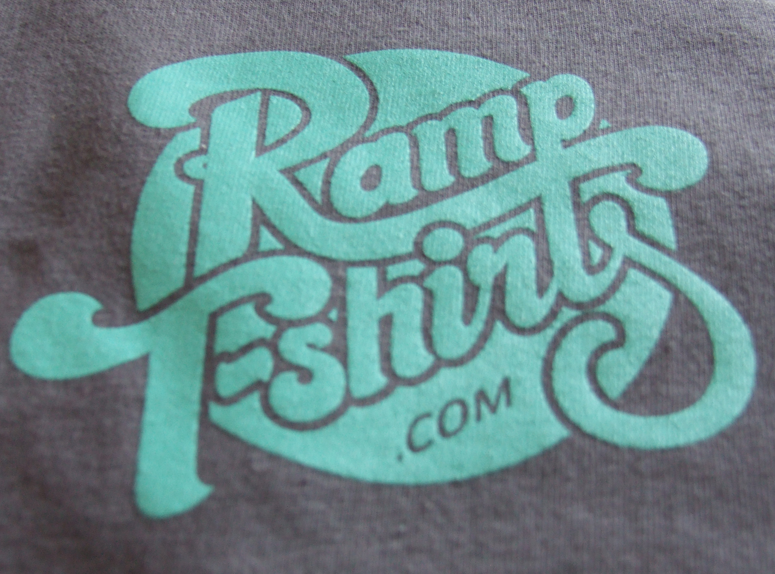 Ramp t-shirts Limited T-shirt detail